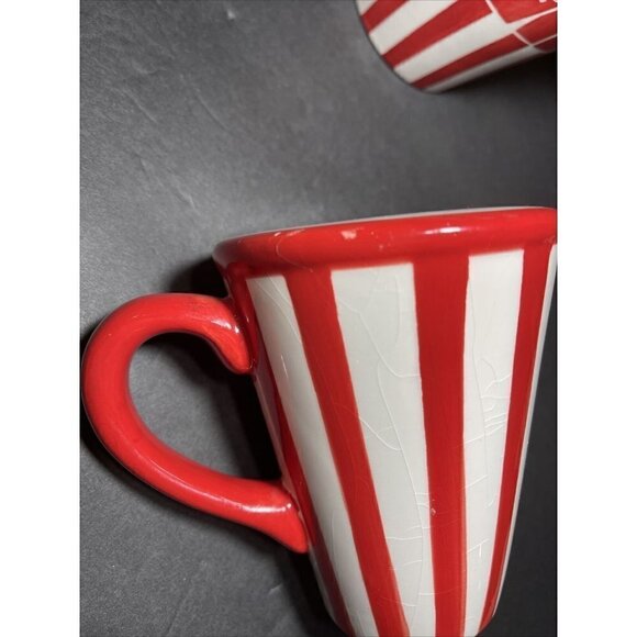 Movie Theater Style Popcorn Set- Salt Shaker & Bucket Bowl Red White Stripe - Picture 12 of 12